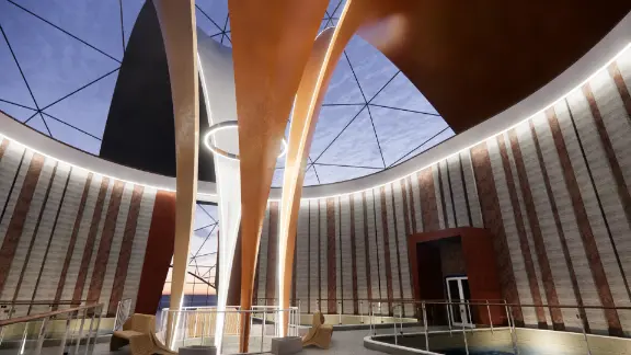 Art Center Complex Geometry BIM