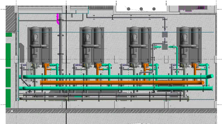 Chiller Plant Room & Water Pump Room